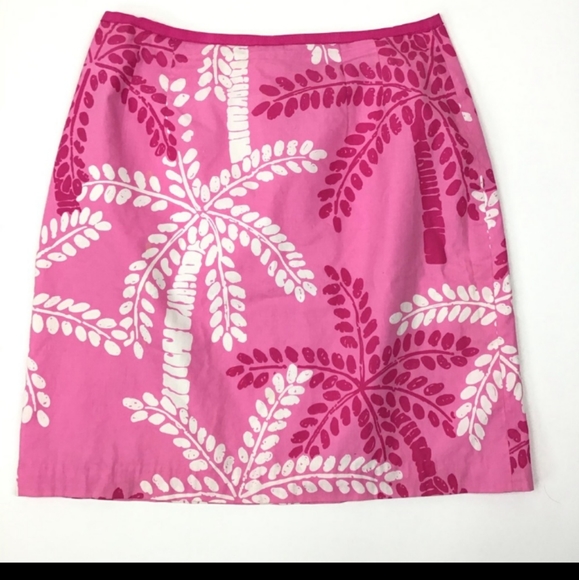 Lilly Pulitzer Skirts Lilly Pulitzer Palm Tree Skirt Poshmark